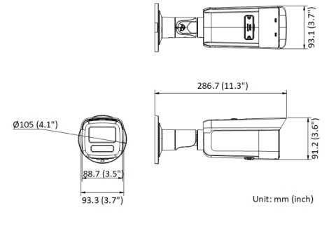 KAMERA IP HIKVISION DS-2CD2T83G2-4I (4mm) HIKVISION