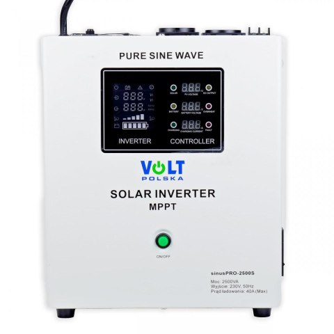 PRZETWORNICA VOLT POLSKA SINUSPRO-2500S 24V 1800/2500W SOLAR VOLT POLSKA