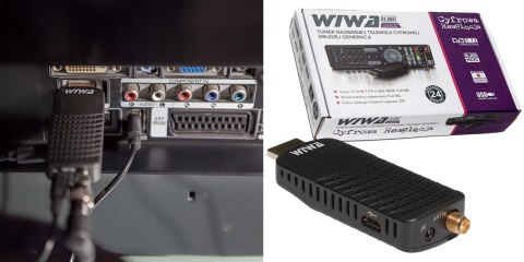 Tuner DVB-T/T2 WIWA H.265 MINI WIWA