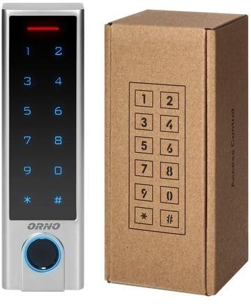 ZAMEK SZYFROWY ORNO OR-ZS-826 z czytnikiem lini papilarnych i bluetooth TUYA ORNO