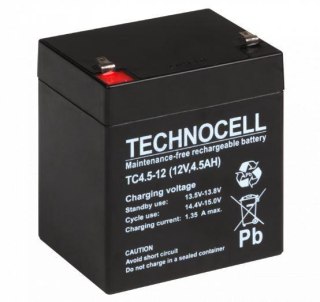 Akumulator AGM TECHNOCELL serii TC 12V 4,5Ah TECHNOCELL