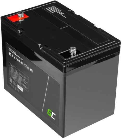 AKUMULATOR LITOWO-ŻELAZOWO-FOSFORANOWY LiFePO4 Green Cell 12V 60Ah GREEN CELL