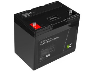 AKUMULATOR LITOWO-ŻELAZOWO-FOSFORANOWY LiFePO4 Green Cell 12V 80Ah GREEN CELL