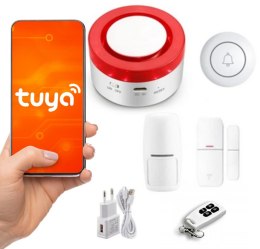 Alarm bezprzewodowy VS-H1 Wifi Syrena Tuya LUXURY-GOODS