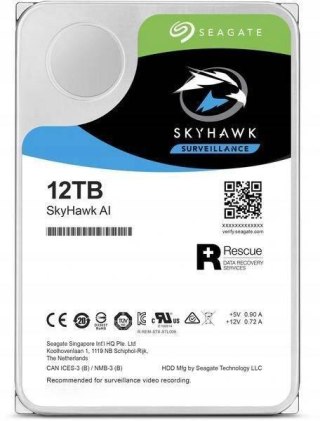 Dysk HDD Seagate SkyHawk AI ST12000VE001 12TB SEAGATE