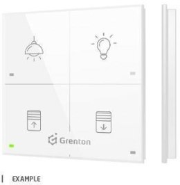 Panel dotykowy TOUCH PANEL 4B biały z ikonami Grenton GRENTON