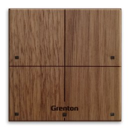 Panel dotykowy TOUCH PANEL 4B ciemne drewno z ikonami Grenton GRENTON