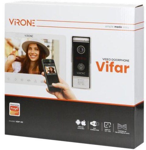 Wideodomofon Wi- Fi Virone VDP-63 VIFAR VIRONE