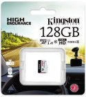 Karta pamięci microSD Kingston High-Endurance UHS-I 128GB 24/7 (rejestratory i monitoring) KINGSTON