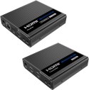 Konwerter HDMI na LAN KASKADA 4K Spacetronik IP SPH-676C - zestaw SPACETRONIK