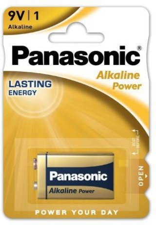 Bateria 6LR61 PANASONIC 9V Alcaline (blister 1 szt.) PANASONIC