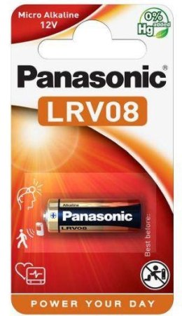 Bateria LRV08 / A23 PANASONIC (blister 1 szt.) PANASONIC