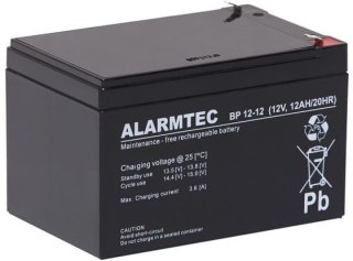 Akumulator AGM ALARMTEC serii BP 12V 12Ah ALARMTEC