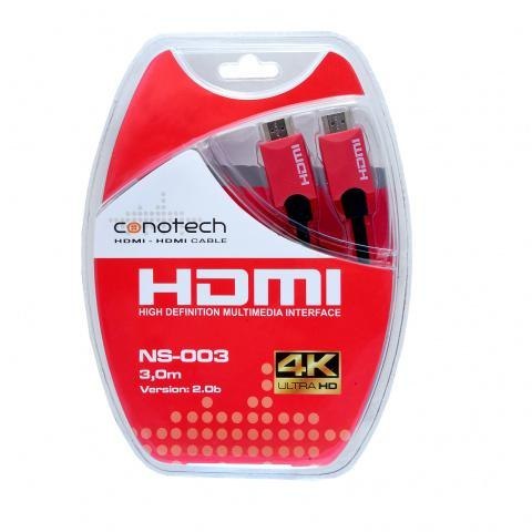 Kabel Hdmi Conotech NS-003 2.0 B 4K 3m CONOTECH