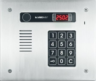 Laskomex CP-2513R INOX Panel audio POZIOMA RFID LASKOMEX