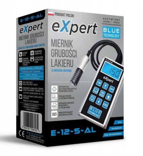 Miernik grubości lakieru Blue Technology E-12-S-AL (eXpert) BLUE TECHNOLOGY