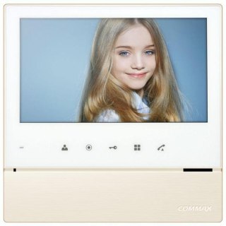 Monitor CDV-70H WHITE COMMAX 7" z serii "Fine View" z doświetleniem LED, 230V AC COMMAX