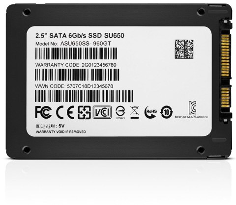Dysk SSD Adata SU650 Ultimate 240GB 2,5" SATA SSD ADATA