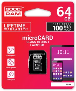 Karta pamięci microSD GOODRAM UHS-I 64GB GOODRAM