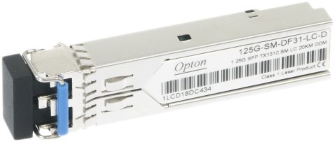 MODUŁ SFP DUAL 1.25Gbps, LC SM, 16dB, (20km) TX1310/RX1550 OPTON