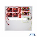 Zestaw buforowy do 17 kamer IP switch PoE 17P+1UP ATTE IPUPS-17-11-H ATTE