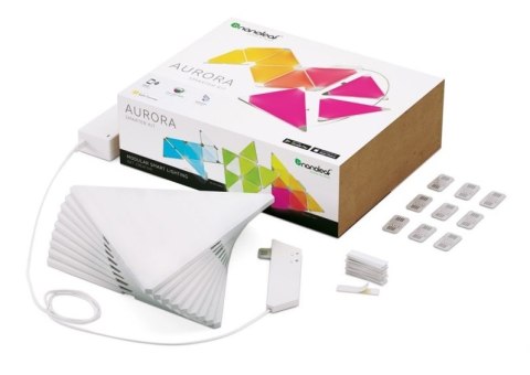 INTELIGENTNE PANELE LED Aurora Nanoleaf Light Panels Smarter Kit WI-FI (Zestaw 9 paneli) INNY