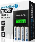 Ładowarka procesorowa do akumulatorków AA/AAA everActive NC-450 LCD EVERACTIVE