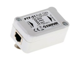 Ogranicznik przepięć LAN na szynę DIN serii EXTREME EWIMAR PTF-51-EXT/PoE/DIN EWIMAR