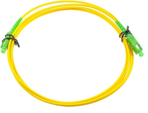 PATCHCORD ŚWIATŁOWODOWY GOLD SM SC/APC-SC/APC 657A2 1J 15M SIMPLEX OPTIX