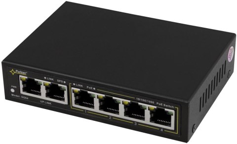 SWITCH GIGABIT POE 4+2 PULSAR SG64 PULSAR