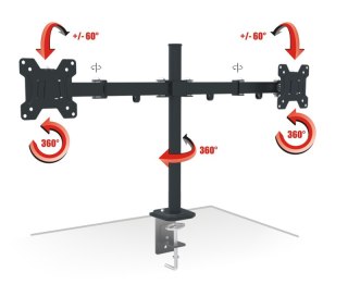 Uchwyt TV AX PIXEL TWIN 13"-27" OPTICUM