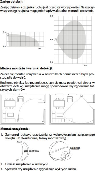 Czujnik ruchu Motion Sensor FIBARO FGMS-001 FIBARO