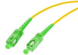 PATCHCORD ŚWIATŁOWODOWY SM 0,5M SIMPLEX 9/125, SC/APC-SC/APC G.657A1 OPTIX