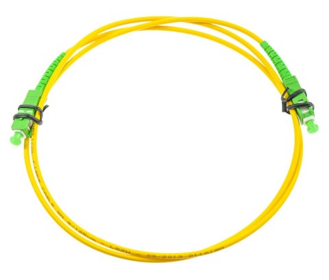 PATCHCORD ŚWIATŁOWODOWY SM 1M SIMPLEX 9/125, SC/APC-SC/APC 3MM OPTON