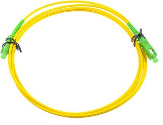 PATCHCORD ŚWIATŁOWODOWY SM 2M SIMPLEX 9/125, SC/APC-SC/APC 3MM OEM