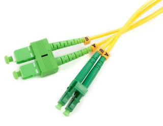 PATCHCORD ŚWIATŁOWODOWY SM 3M DUPLEX 9/125, SC/APC-LC/APC OEM