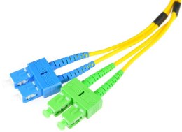 PATCHCORD ŚWIATŁOWODOWY SM SC/UPC-SC/APC DUPLEX 2m OPTIX