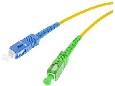 PATCHCORD ŚWIATŁOWODOWY SM SC/UPC-SC/APC SIMPLEX 0,5m OPTIX