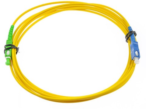 PATCHCORD ŚWIATŁOWODOWY SM SC/UPC-SC/APC SIMPLEX 3m OPTIX