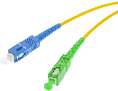 PATCHCORD ŚWIATŁOWODOWY SM SC/UPC-SC/APC SIMPLEX 3m OPTIX