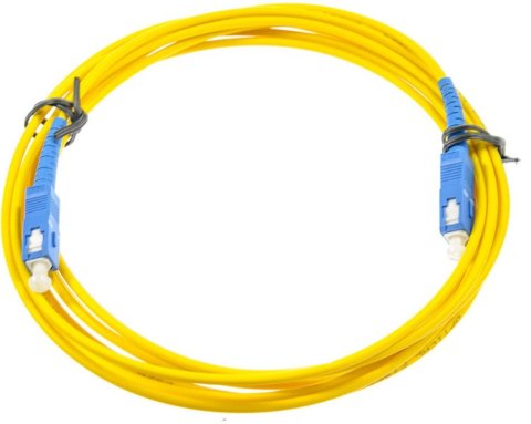 PATCHCORD ŚWIATŁOWODOWY SM SC/UPC-SC/UPC SIMPLEX 3m OPTIX