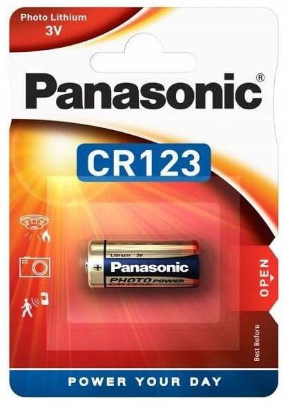 Bateria CR123A PANASONIC (blister 1 szt.) PANASONIC