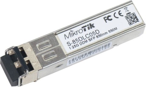 MODUŁ SFP MIKROTIK S-85DLC05D 1.25G MM 550m 850nm MIKROTIK