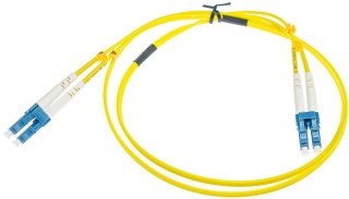 PATCHCORD ŚWIATŁOWODOWY SM 1M DUPLEX 9/125, LC/UPC-LC/UPC 2.0MM OPTIX