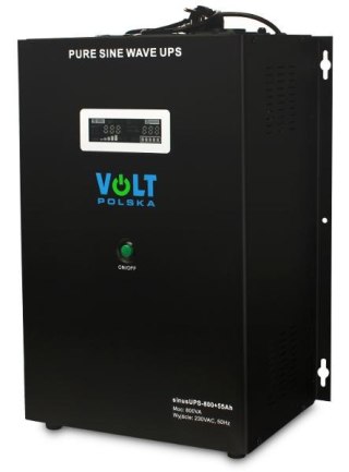 Przetwornica VOLT POLSKA SinusUPS-800 55Ah 12V 500/800W VOLT POLSKA