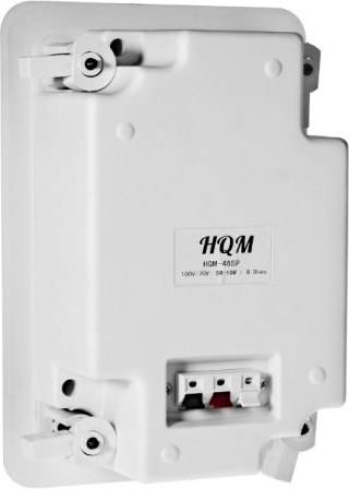 GŁOŚNIK SUFITOWY PROSTOKĄTNY HQM-46SP 10W 100V BIAŁY HQM