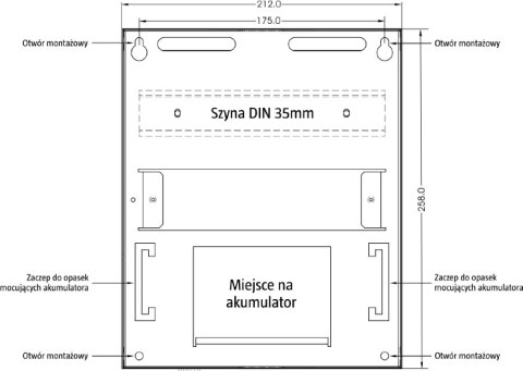 Zestaw kontroli dostępu ROGER PR402DR-SET ROGER