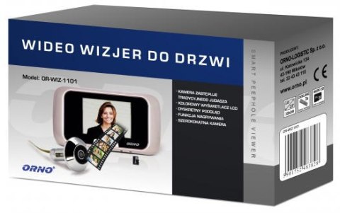 WIDEO-WIZJER DO DRZWI ORNO OR-WIZ-1101 ORNO