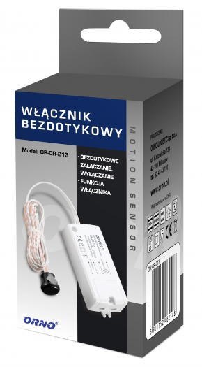 WŁĄCZNIK BEZDOTYKOWY ORNO OR-CR-213 ORNO