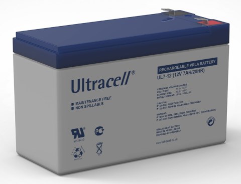 Akumulator AGM ULTRACELL UL 12V 7Ah UL7-12 ULTRACELL